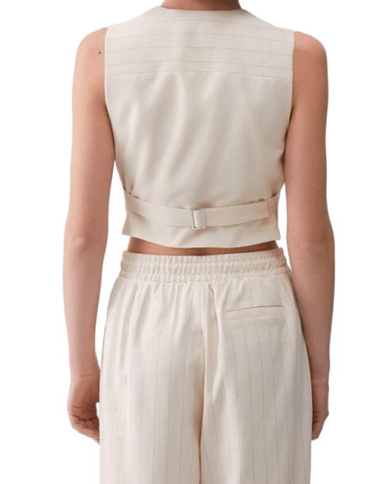 26SS 리우조 민소매 티셔츠 CA6114 T557A Pink - LIU JO