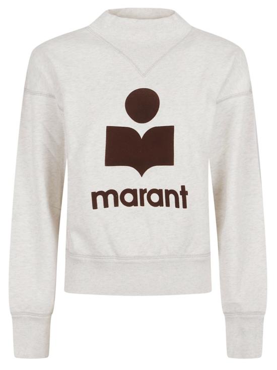 26SS 이자벨마랑에뚜왈 모비 로고 스웨트셔츠 SW0003FAA1M07EECBW White