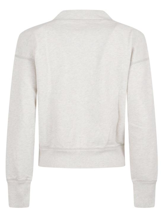 26SS 이자벨마랑에뚜왈 모비 로고 스웨트셔츠 SW0003FAA1M07EECBW White - ISABEL MARANT ETOILE