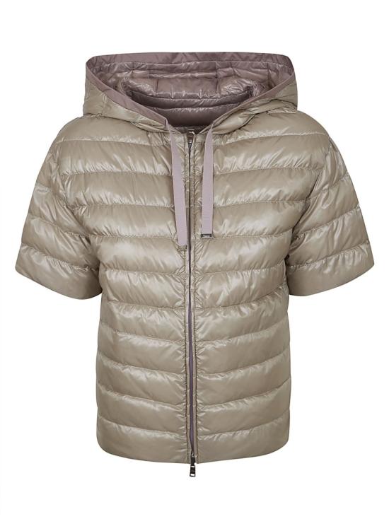 26SS 에르노 숏패딩 PI002222D 12017Z Grey - HERNO