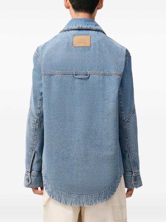 26SS 아미 데님 셔츠 UJK899 DE0046 480 Blue - AMI