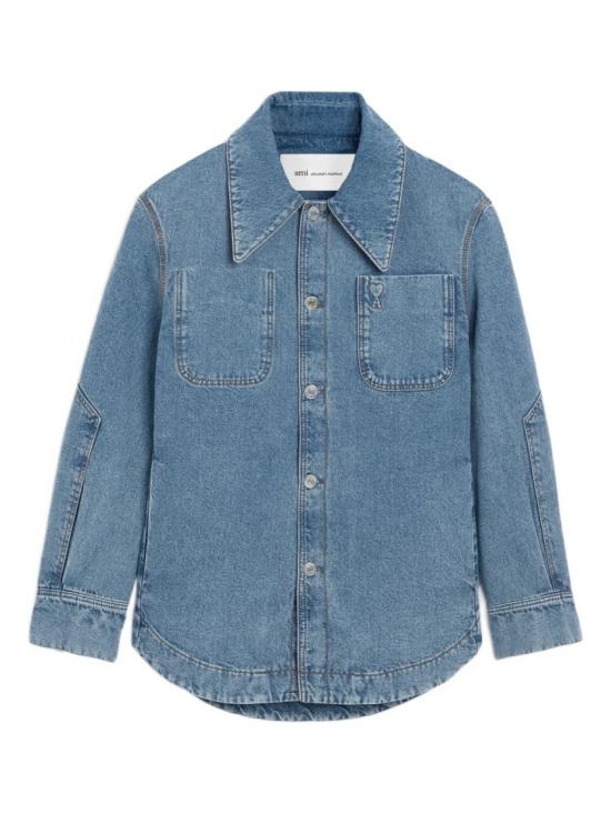 26SS 아미 데님 셔츠 UJK899 DE0046 480 Blue