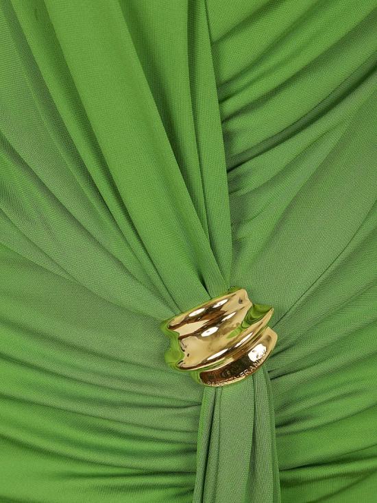 26SS 엘리자베타프랜치 롱 원피스 ABR1461E2 Green - ELISABETTA FRANCHI