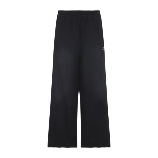 26SS 발렌시아가 스트레이트 팬츠 862411 TPQ38 Black