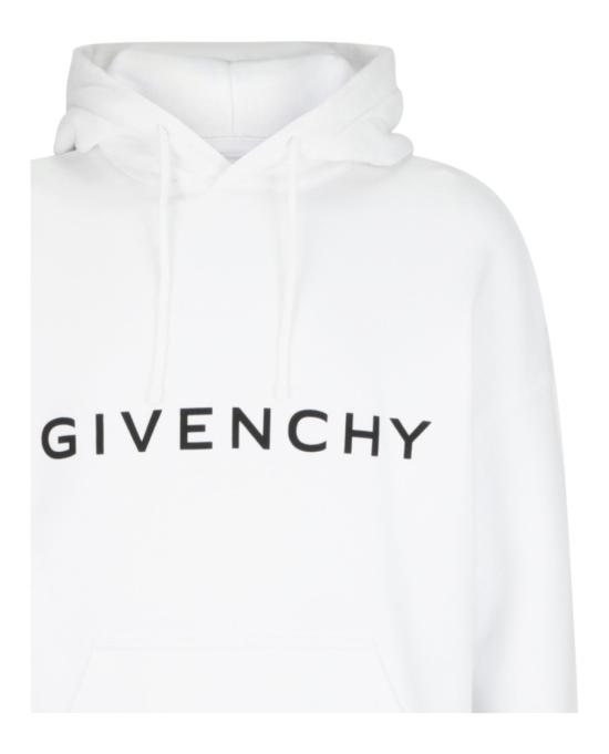  지방시 후드 티셔츠 BMJ0HC 3YAC 100 10002 XS White - GIVENCHY