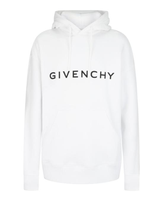  지방시 후드 티셔츠 BMJ0HC 3YAC 100 10002 XS White