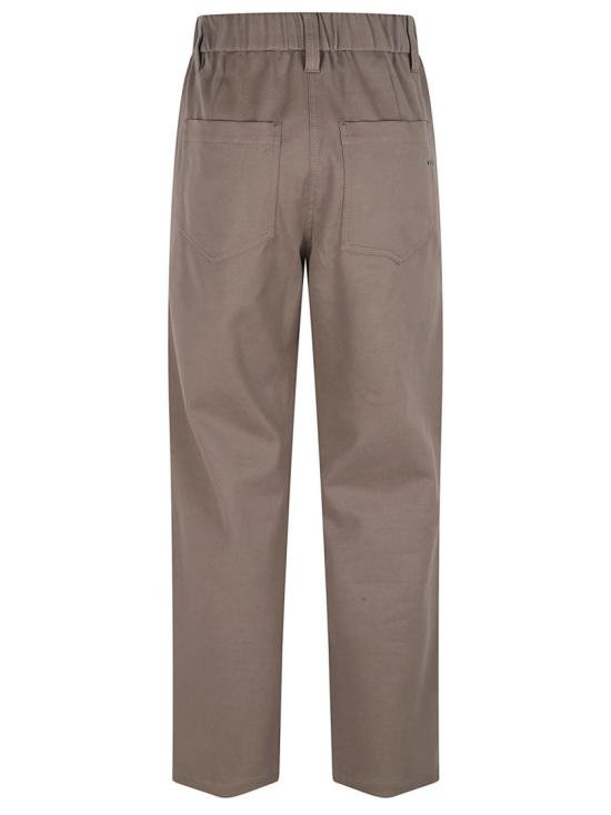 26SS 브루넬로 쿠치넬리 스트레이트 팬츠 MA126P8417 C3981 Brown - BRUNELLO CUCINELLI