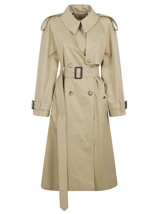 26SS 버버리 롱 개버딘 피츠로비아 트렌치 코트 8118541 A1435 Neutrals