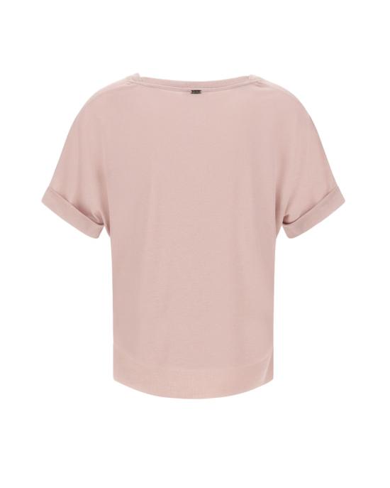 26SS 에르노 반팔 티셔츠 5715531 Pink - HERNO