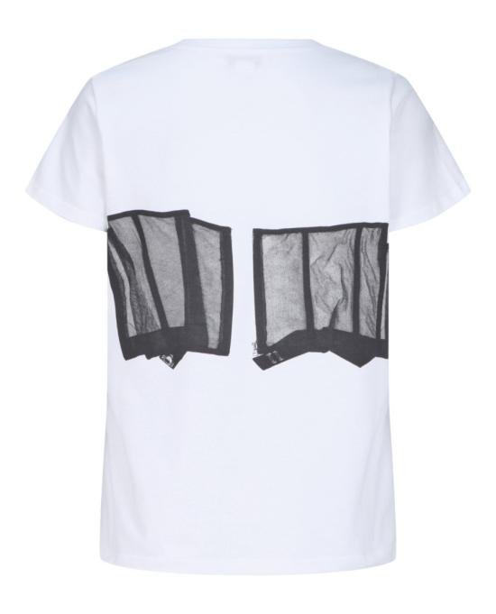  알렉산더 맥퀸 반팔 티셔츠 696298 QZAD8 0909 10022 38 White - ALEXANDER MCQUEEN