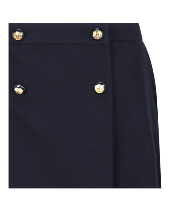  알렉산더 맥퀸 숏 스커트 752499 QJACF 4100 40009 40 Black - ALEXANDER MCQUEEN