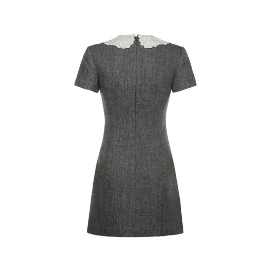  셀프 포트레이트 숏 원피스 드레스 그레이 - SELF PORTRAIT