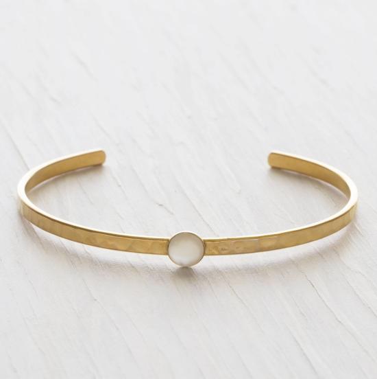  아마노 스튜디오 팔찌 자개 망치질 커프 - AMANO STUDIO