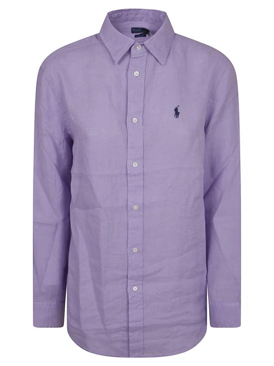 26SS 폴로 랄프로렌 포니 자수 리넨 셔츠 (211970730009) 211970730 513 Grey