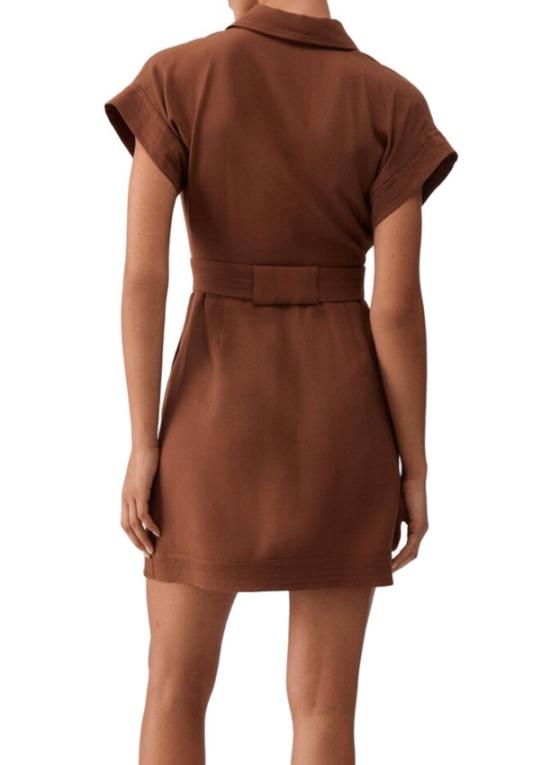 26SS 리우조 미디 원피스 CA6299 T2508 Brown - LIU JO