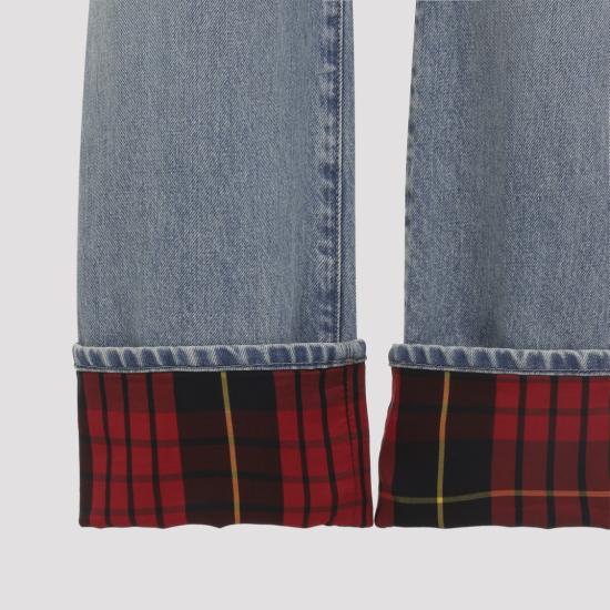 26SS 알렉산더 맥퀸 데님 팬츠 852181 QMAD0 Grey - ALEXANDER MCQUEEN