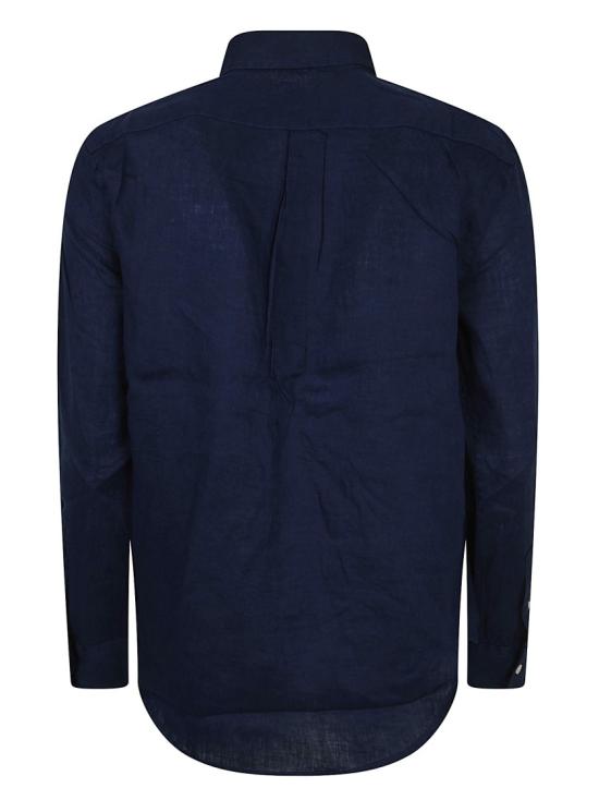 26SS 폴로 랄프로렌 포니 자수 리넨 셔츠 (211970730009) 211970730 519 Black - POLO RALPH LAUREN