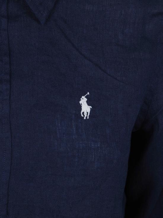 26SS 폴로 랄프로렌 포니 자수 리넨 셔츠 (211970730009) 211970730 519 Black - POLO RALPH LAUREN