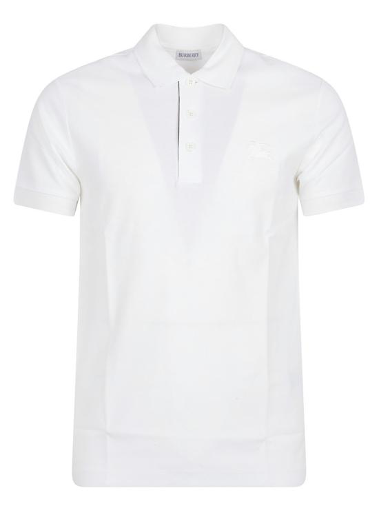 26SS 버버리 코튼 폴로 티셔츠 8099166 A1464 White