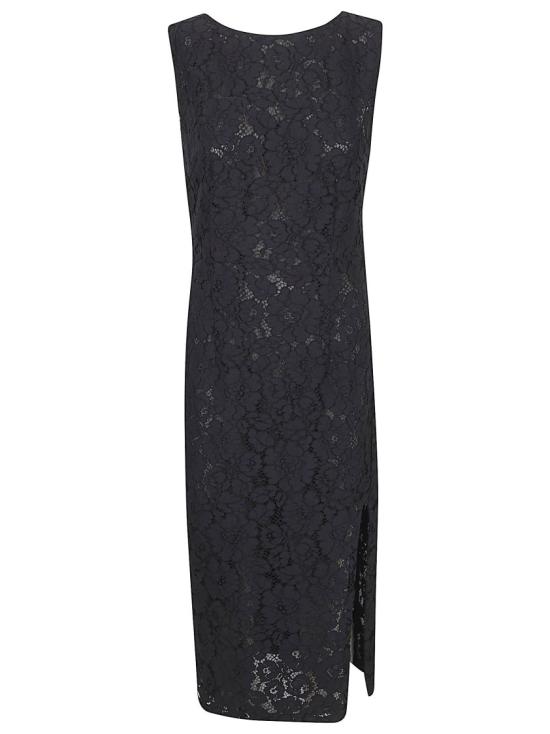 26SS 핑코 미디 원피스 106588 A330 Black