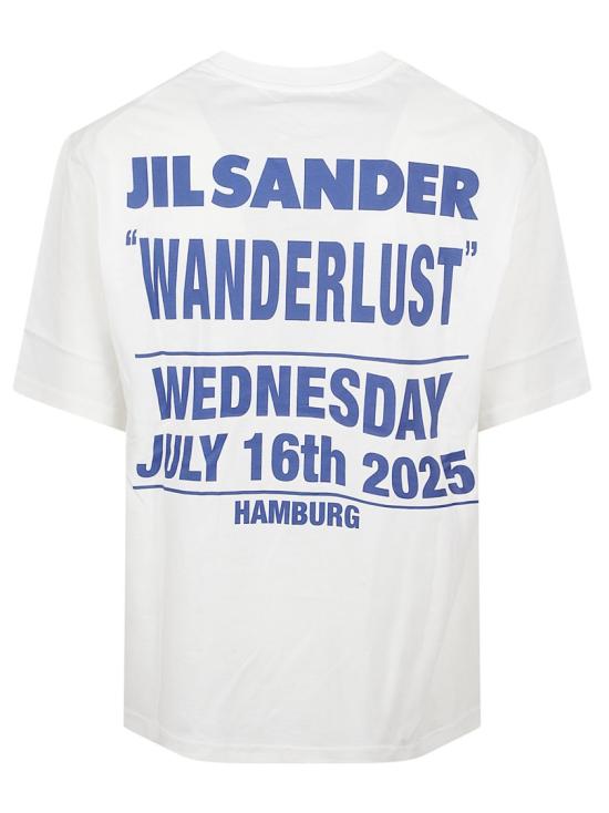 26SS 질샌더 반팔 티셔츠 J21GC0199J20361991 White - JIL SANDER