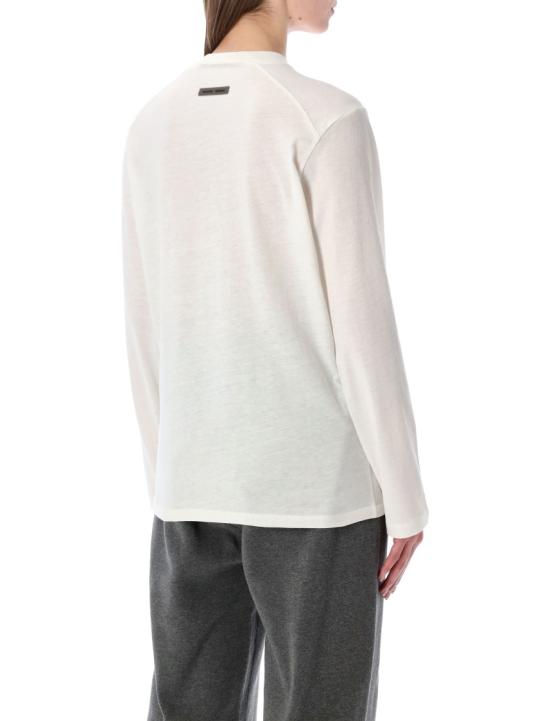 26SS 피어오브갓 긴팔 티셔츠 125HO255882FW Grey - FEAR OF GOD