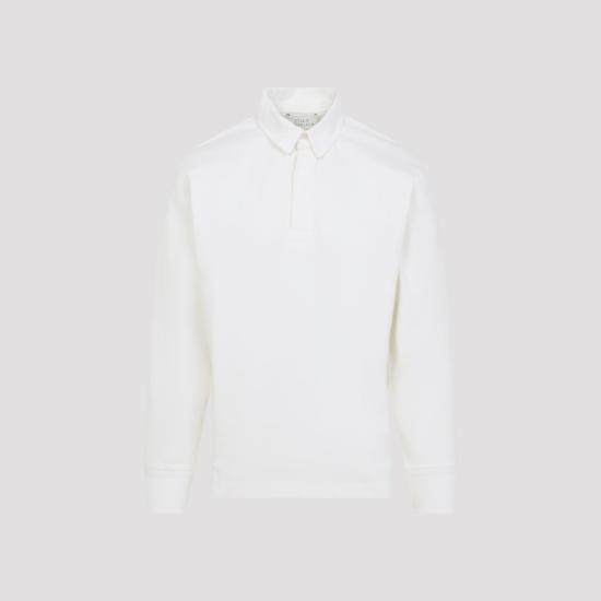 26SS 스튜디오 니콜슨 폴로 티셔츠 ALYKSNM1483 White - STUDIO NICHOLSON