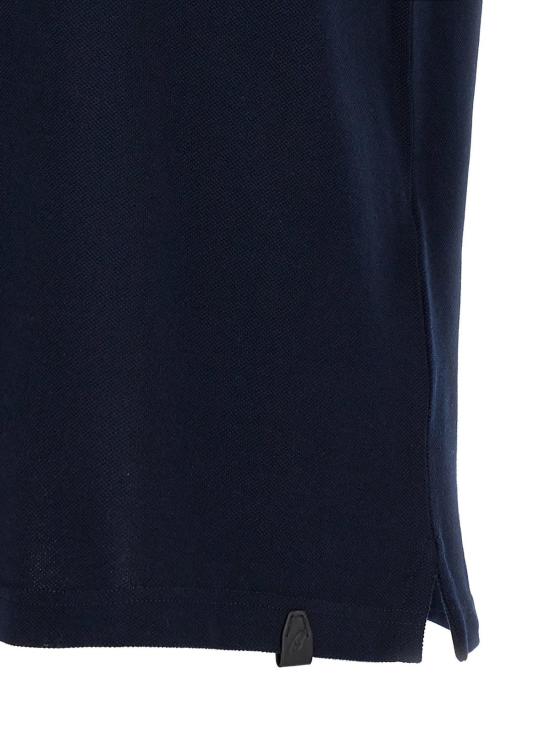  브리오니 폴로 티셔츠 Brioni 코튼 폴로 폴로 셔츠 블루 - BRIONI