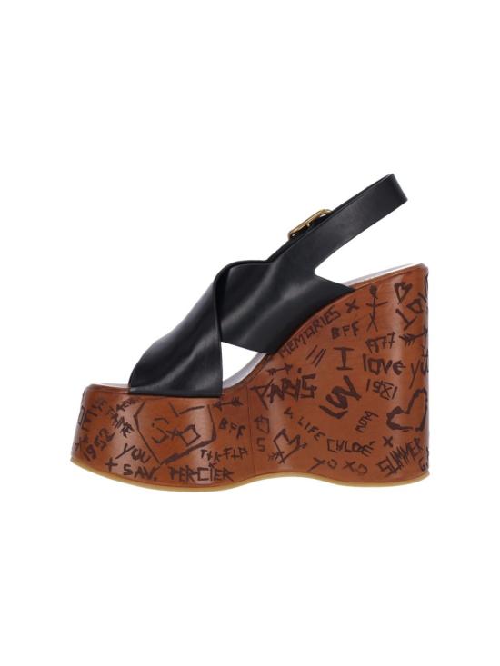 26SS 끌로에 샌들 C24A02YLU001 Black - CHLOE