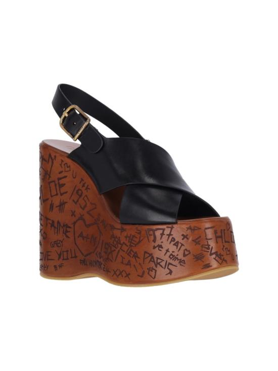 26SS 끌로에 샌들 C24A02YLU001 Black - CHLOE