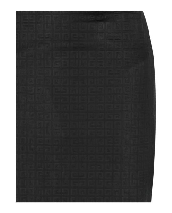  지방시 미디 스커트 BW40QL 61EY 001 00002 34 Black - GIVENCHY
