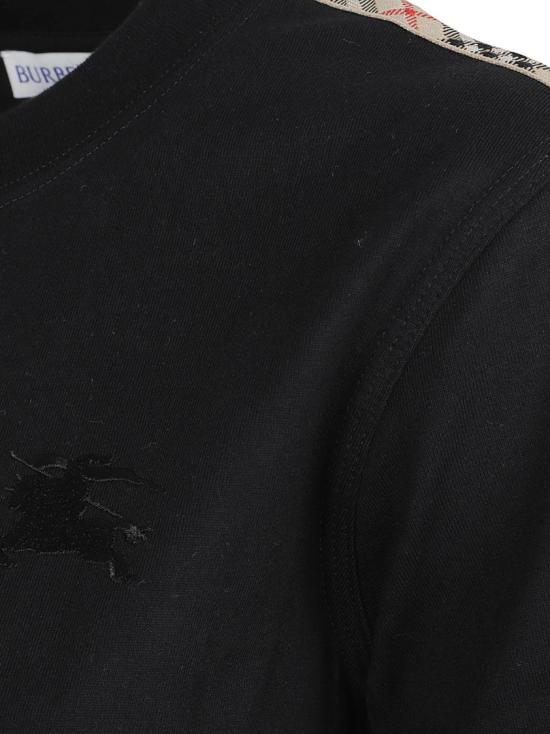 26SS 버버리 반팔 티셔츠 8106282 A1189 Black - BURBERRY