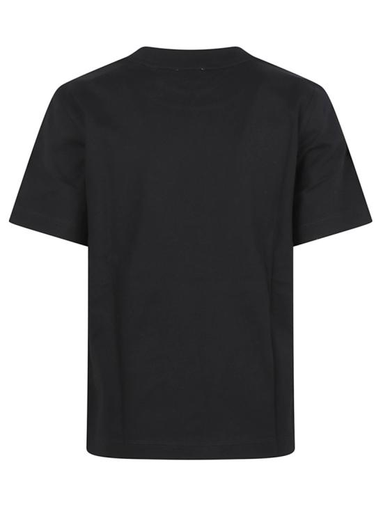 26SS 버버리 체크 숏 슬리브 티셔츠 8106282 A1189 Black - BURBERRY