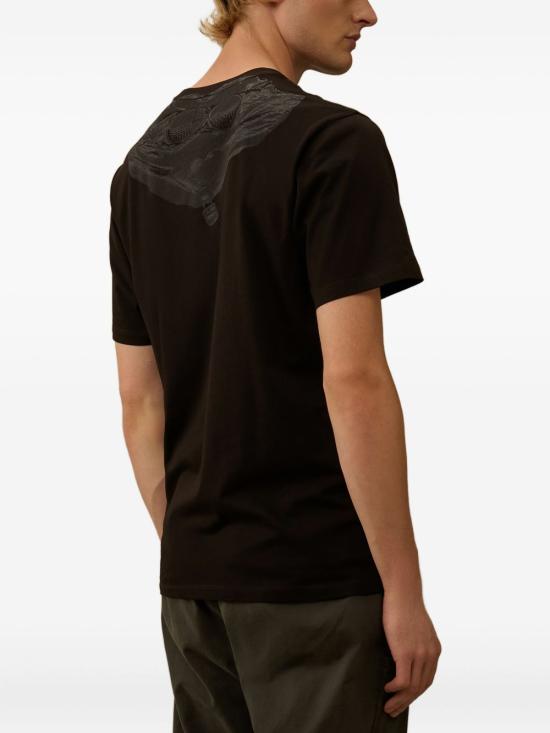 26SS 씨피 컴퍼니 반팔 티셔츠 RCCMTS725A005100W 999 Black - C.P. COMPANY