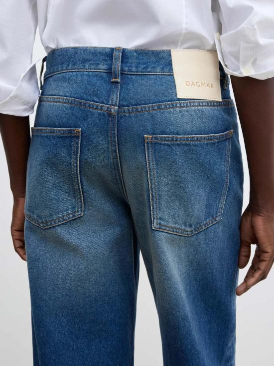  하우스 오브 다그마르 데님 팬츠 하우스 오브 다그마 배기핏 데님 진 - HOUSE OF DAGMAR