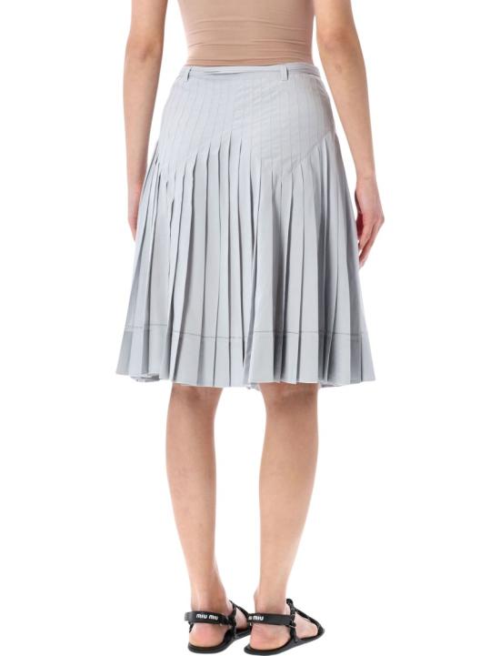 26SS 로우클래식 미디 스커트 LCPS26SK01160 White - LOW CLASSIC