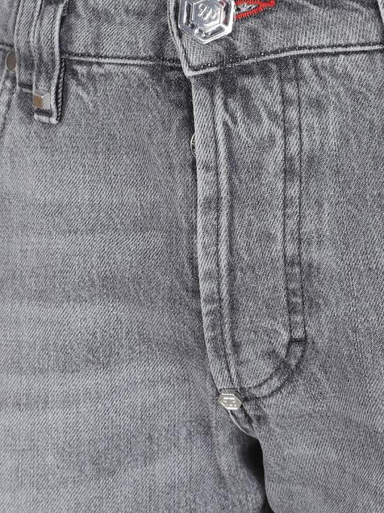 26SS 필립 플레인 데님 팬츠 MDT4353PDE004N72IH Grey - PHILIPP PLEIN