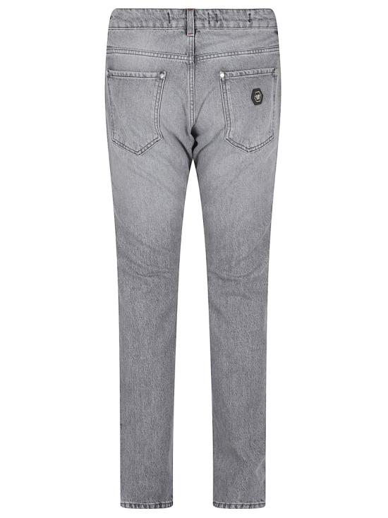 26SS 필립 플레인 데님 팬츠 MDT4353PDE004N72IH Grey - PHILIPP PLEIN