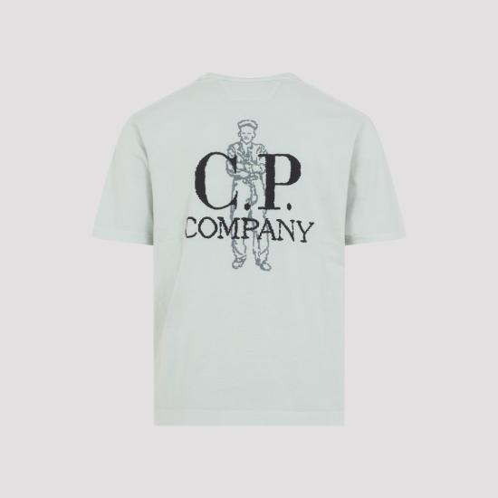 26SS 씨피 컴퍼니 반팔 티셔츠 20CMTS215A 006057O White - C.P. COMPANY