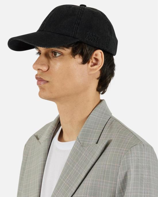  크로스트 모자 데님 블랭킷 스티치 캡 - KROST