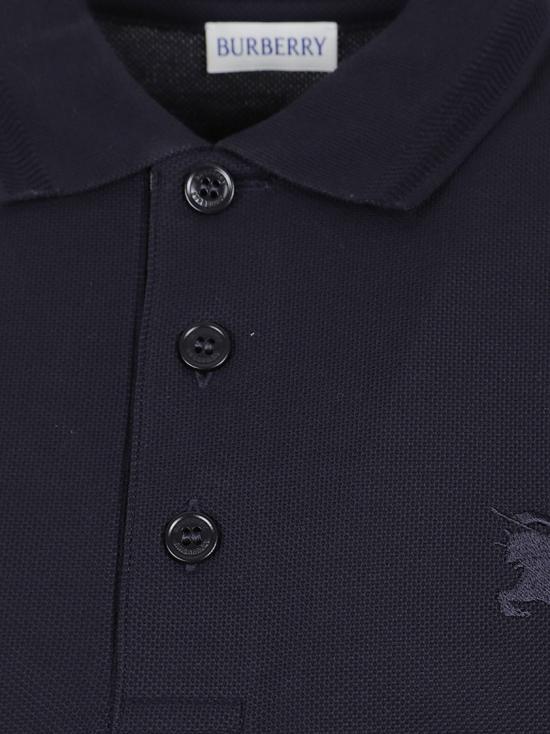 26SS 버버리 코튼 폴로 티셔츠 8099165 B1488 Black - BURBERRY