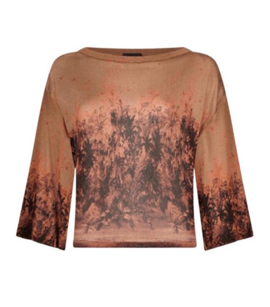 26SS 리우조 블라우스 CA6355 MA71N Brown