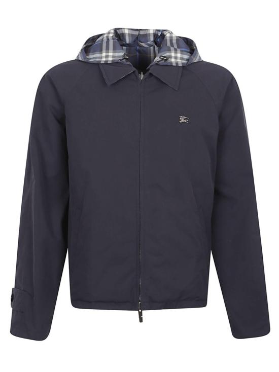 26SS 버버리 리버시블 체크 코튼 자켓 8118012 C4008 Black