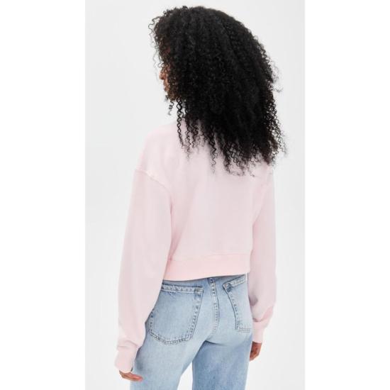  러브쉐이크팬시 스웨터 러브쉑 팬시 라일런 풀오버  위스트풀 핑크 - LOVESHACKFANCY