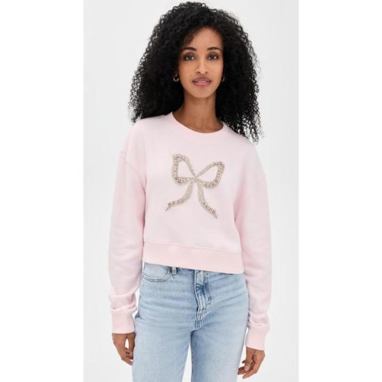  러브쉐이크팬시 스웨터 러브쉑 팬시 라일런 풀오버  위스트풀 핑크