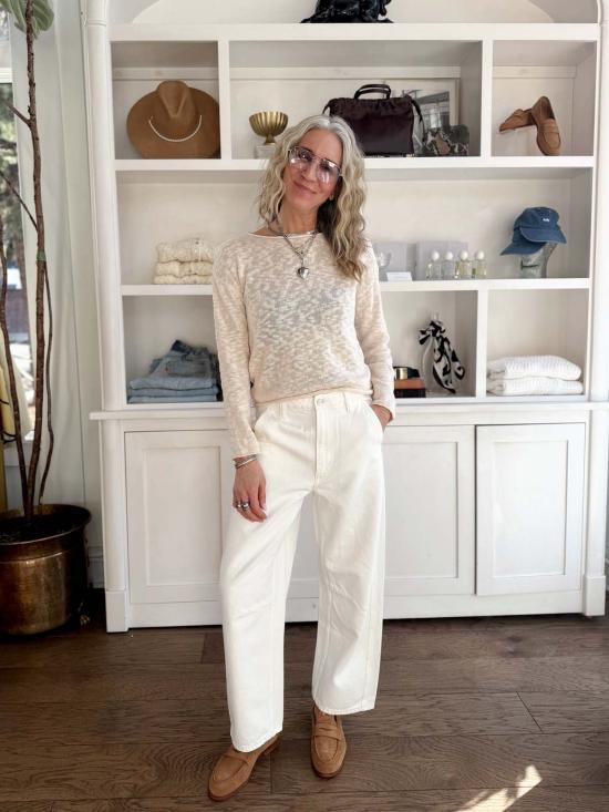  레이디버드 스웨터 스미스 풀오버  글레이즈