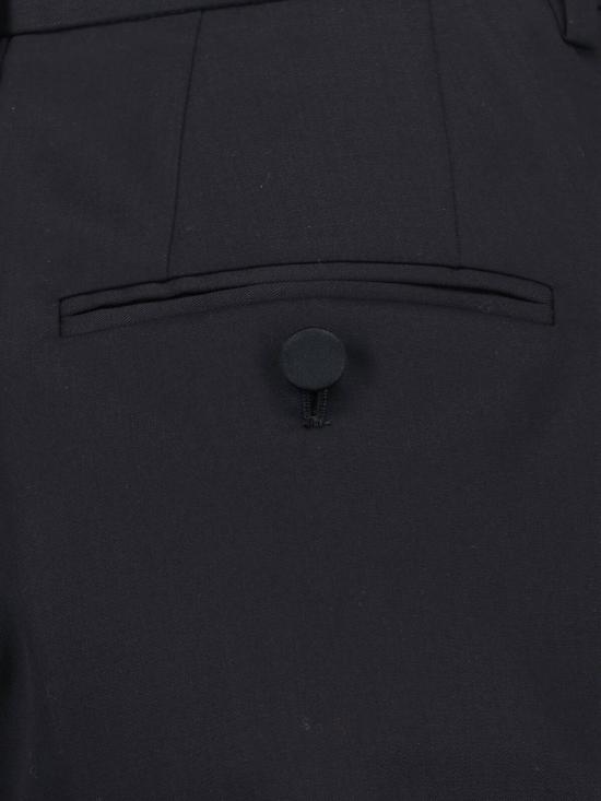  비비안웨스트우드 스트레이트 팬츠 비비안 웨스트우드 버진 울 부츠컷 팬츠 블랙 - VIVIENNE WESTWOOD