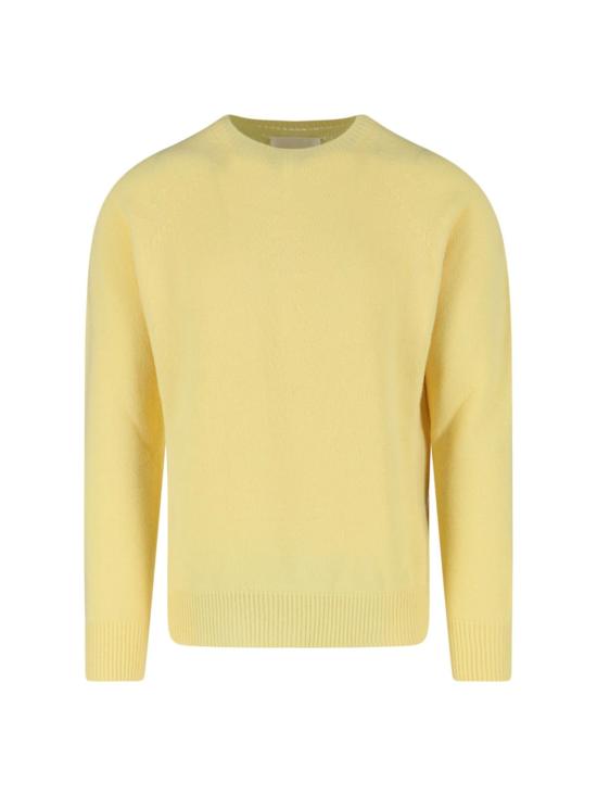  질샌더 스웨터 질 샌더 버진 울 & 캐시미어 혼방  옐로우