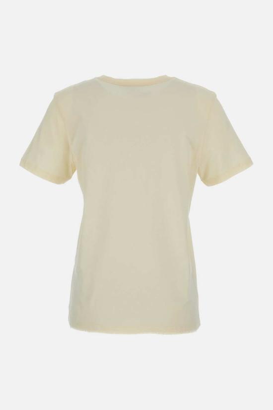  메종키츠네 반팔 티셔츠 메종 키츠네 더블 폭스 티셔츠 화이트 - MAISON KITSUNE