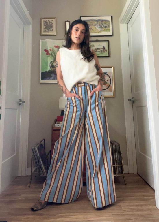  Ace & Jig 스트레이트 팬츠 에이스 & 지그 퀸비 팬츠 하이드라